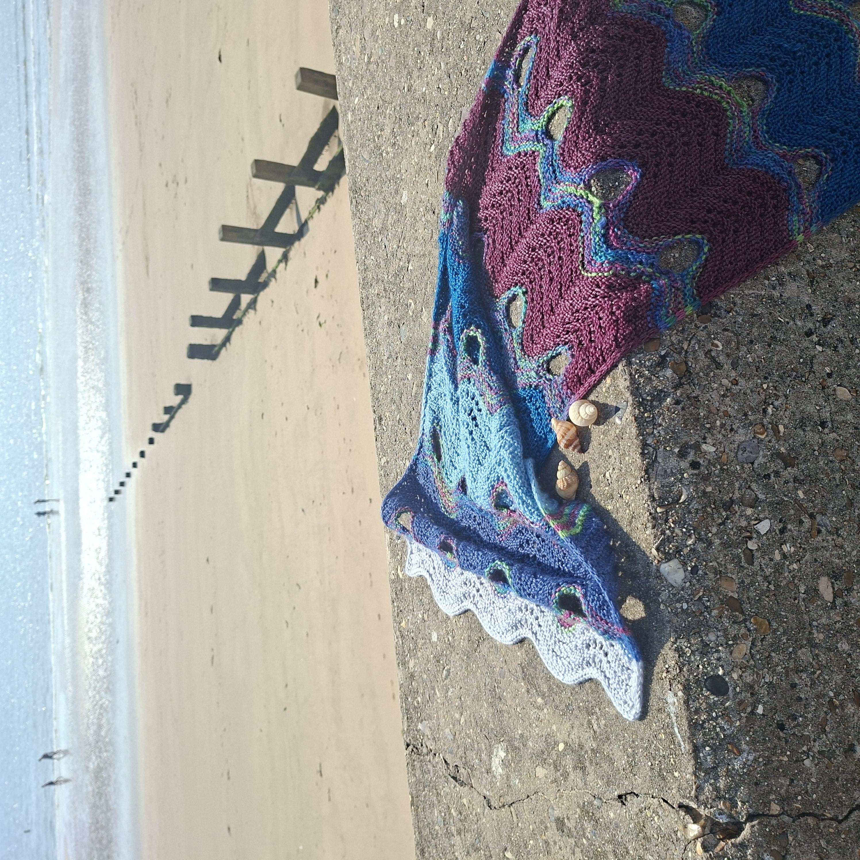 Rockpool Waves Scarf