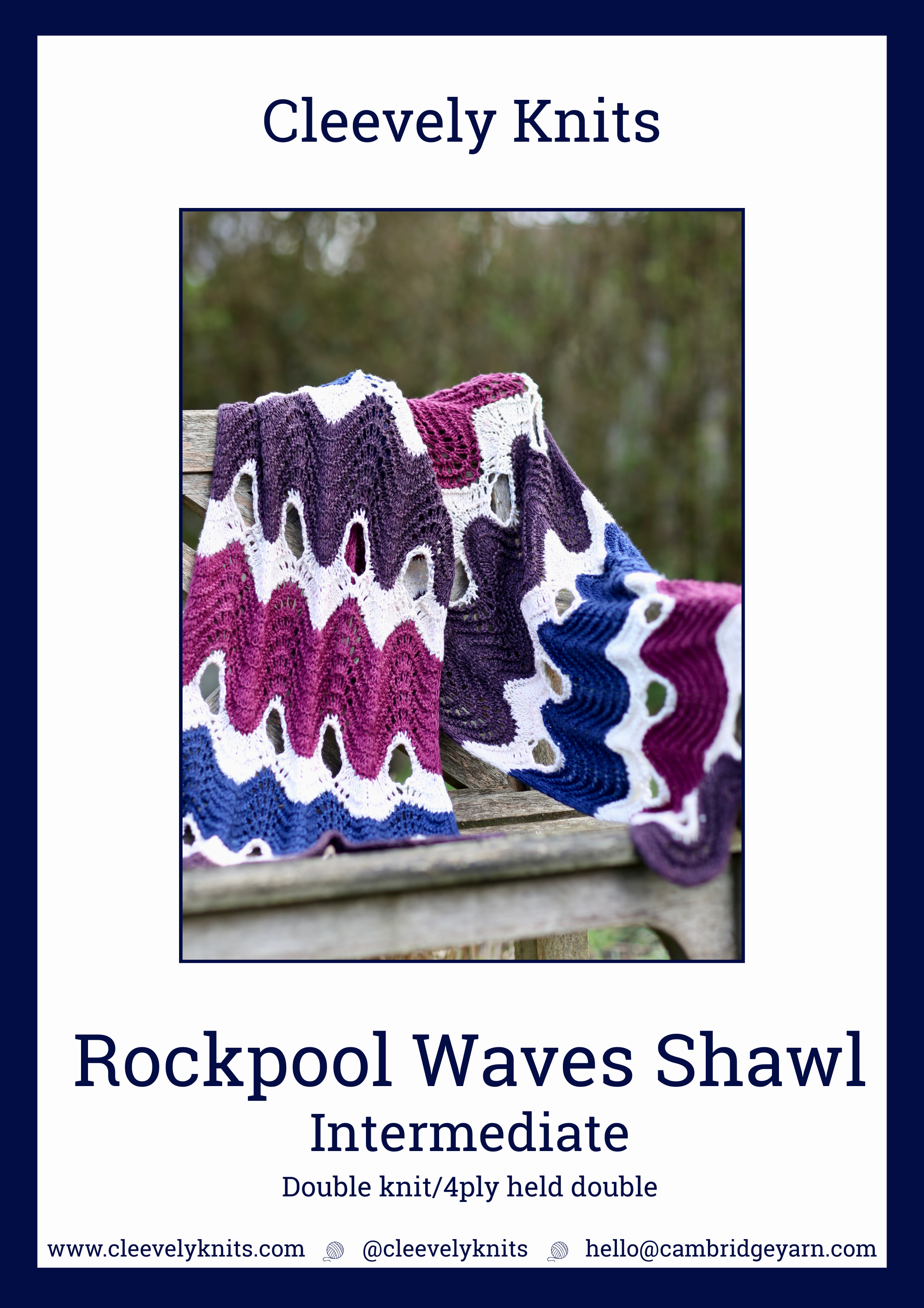 Rockpool Waves Scarf