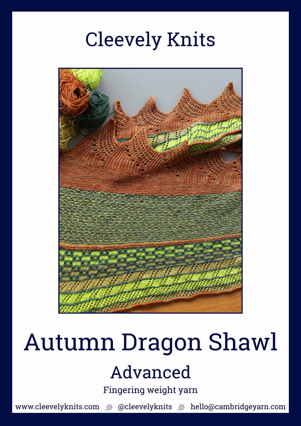 Autumn Dragon Scarf