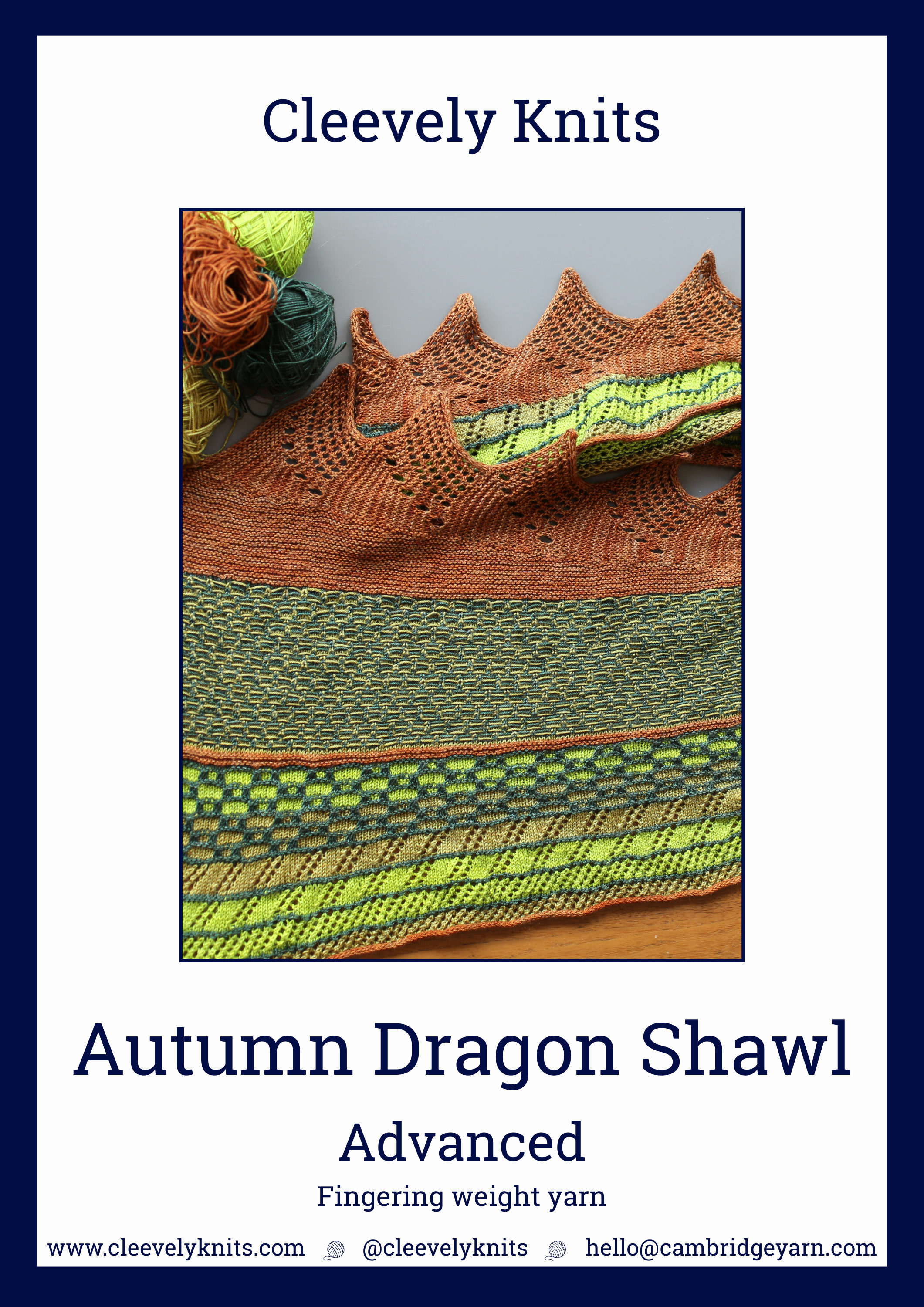 Autumn Dragon Scarf
