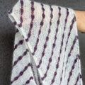 Triangle Spider's Web Shawl
