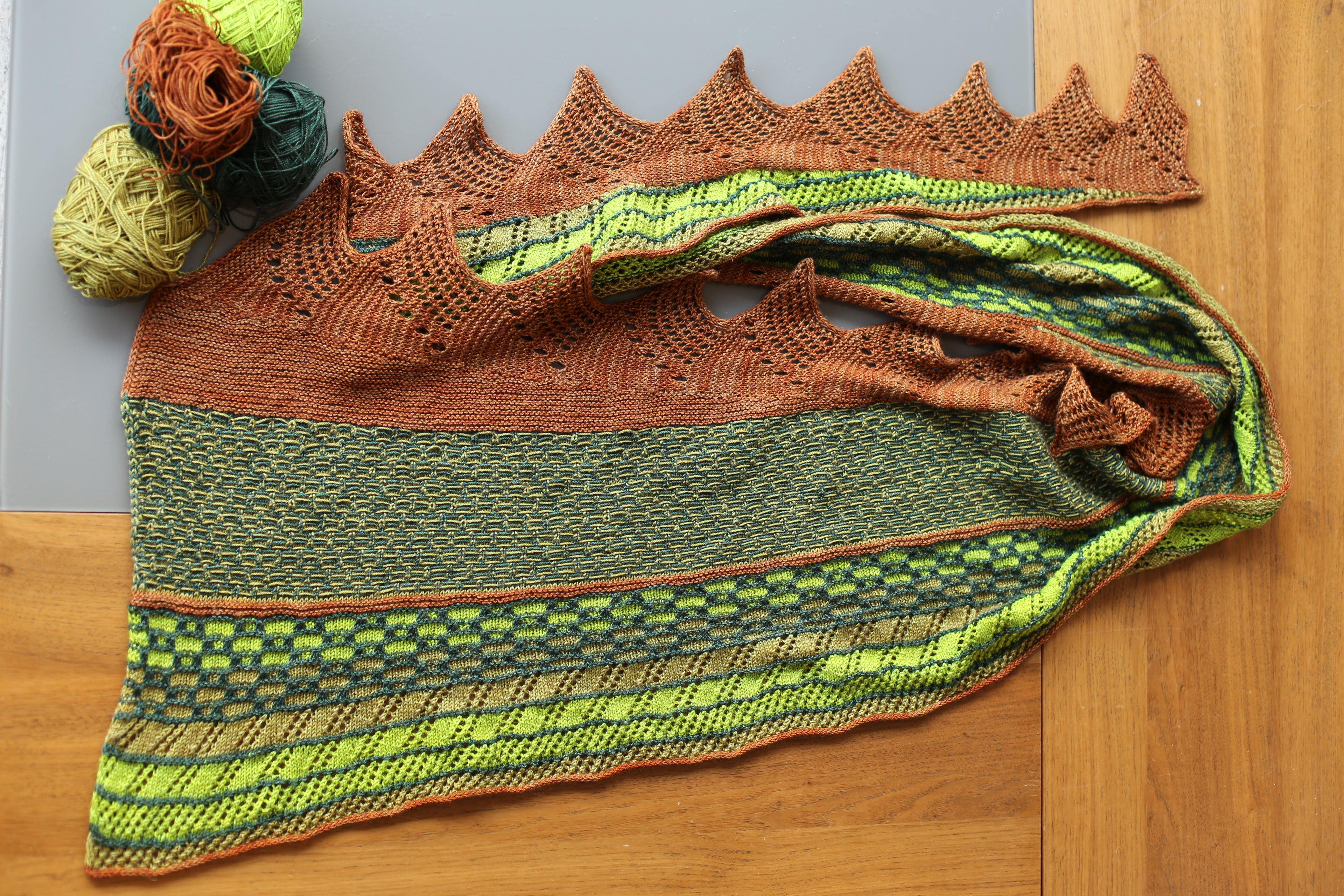 Autumn Dragon Scarf