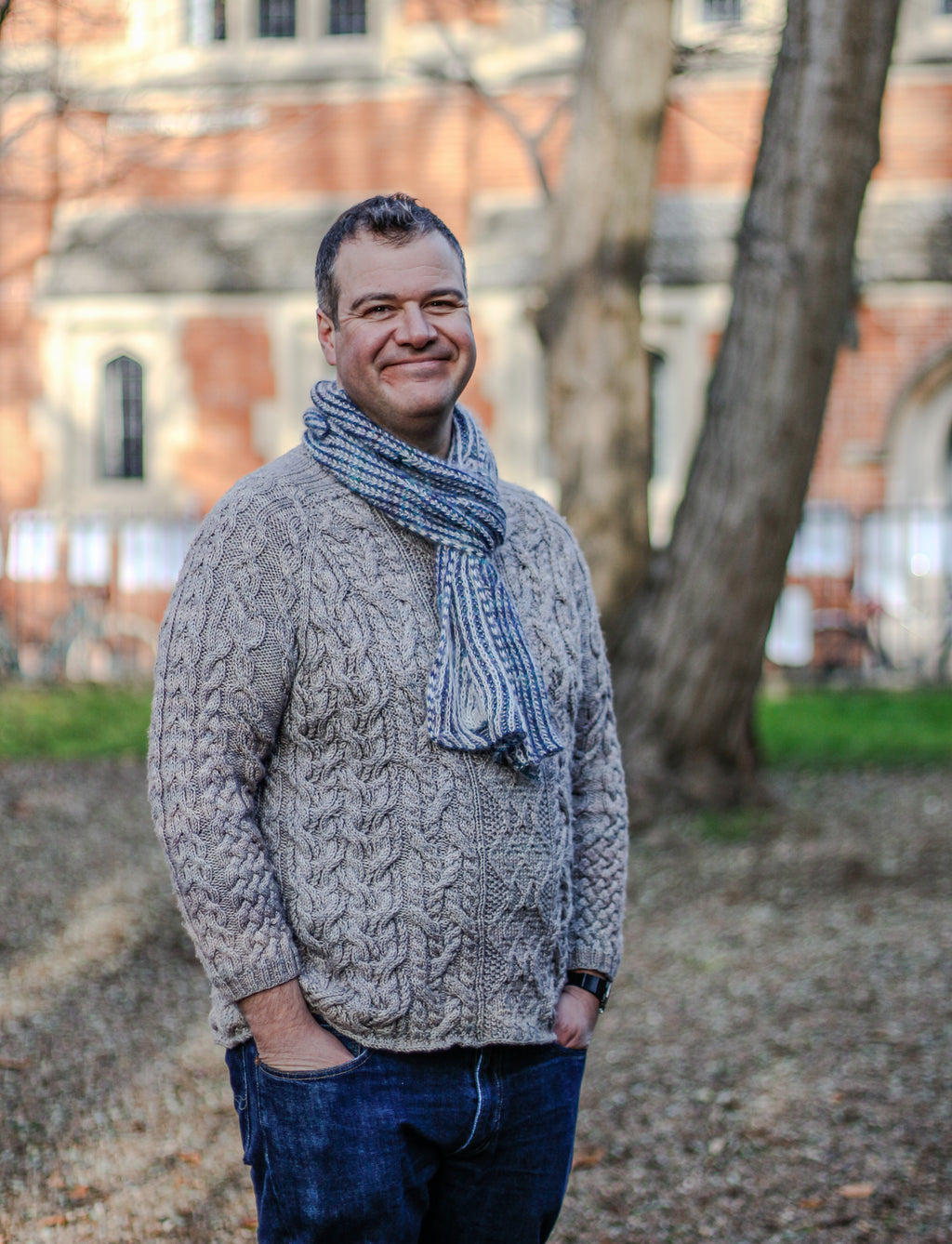 Brioche Improvisation Scarf