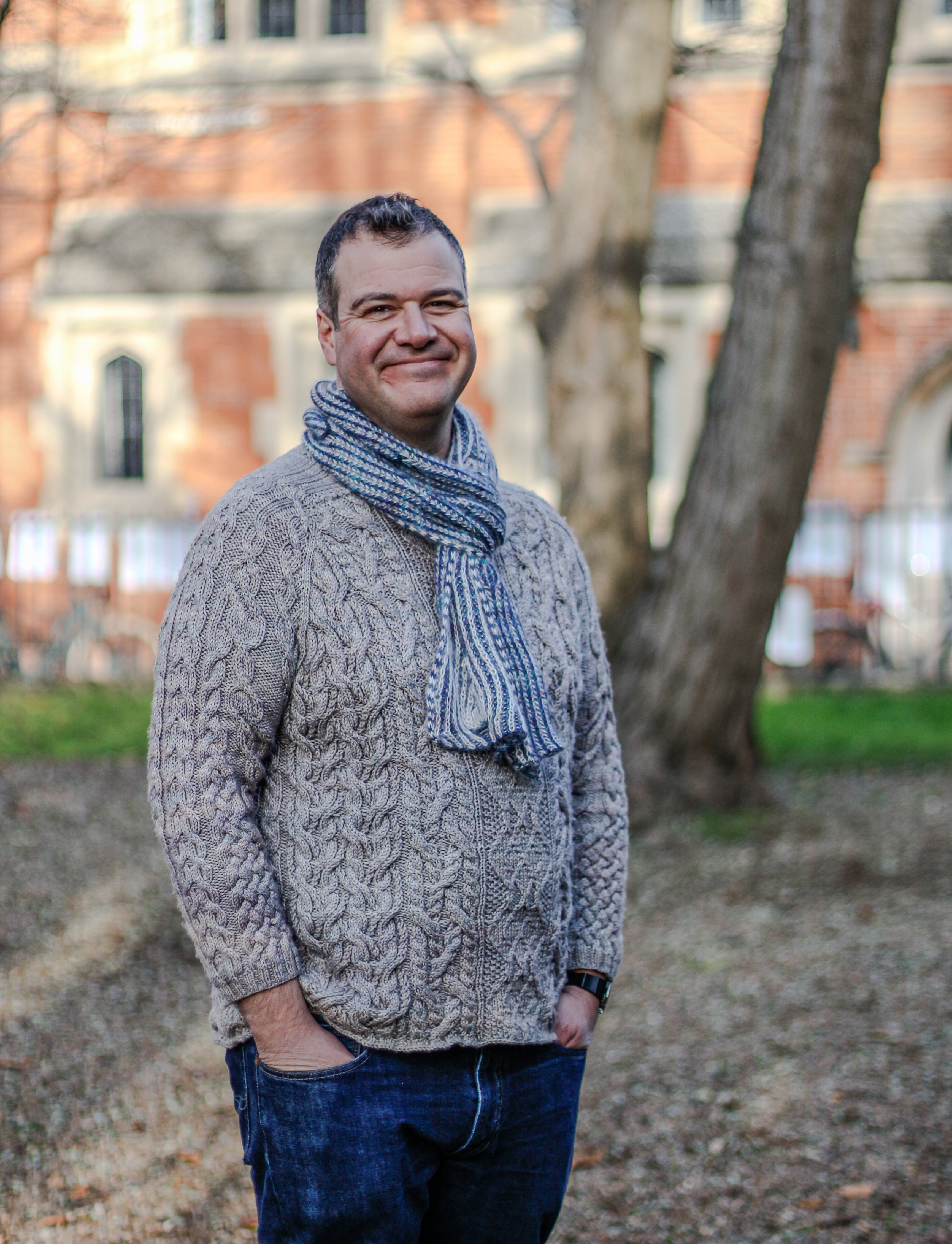 Brioche Improvisation Scarf
