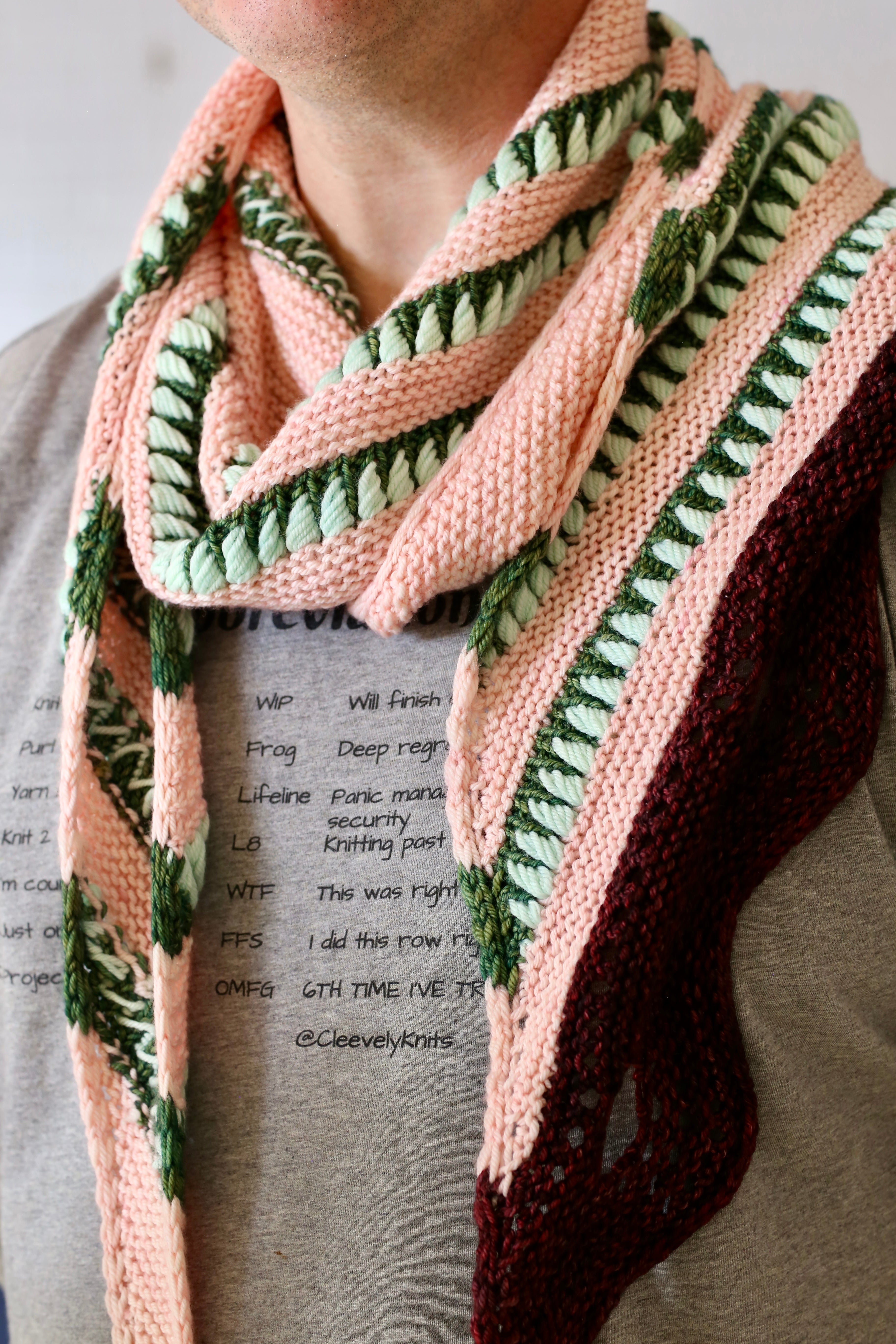 Tidepath Shawl