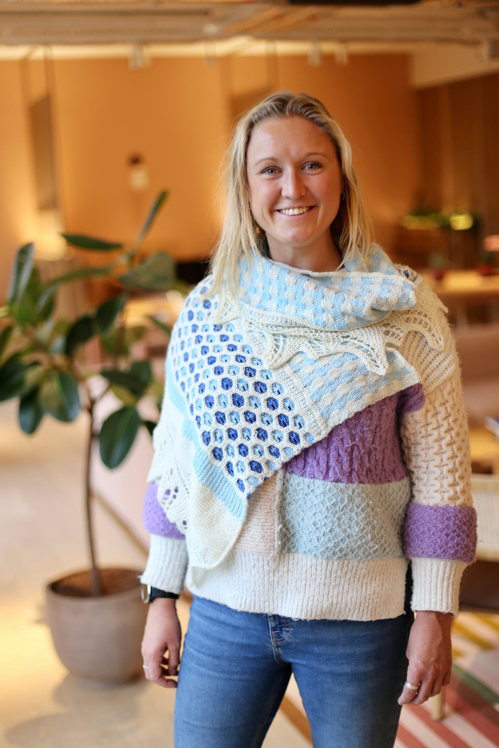 Winter Frost Shawl