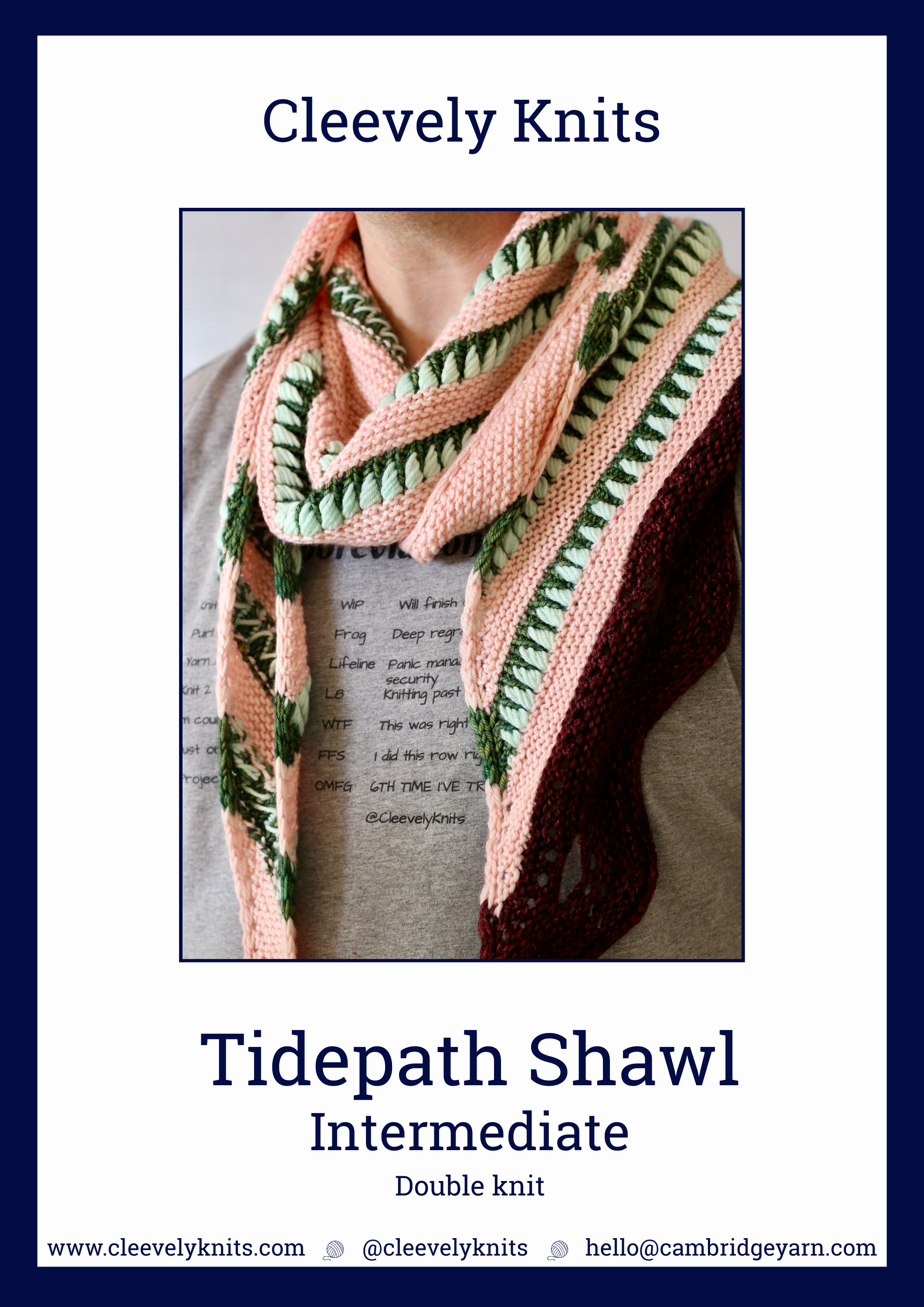 Tidepath Shawl