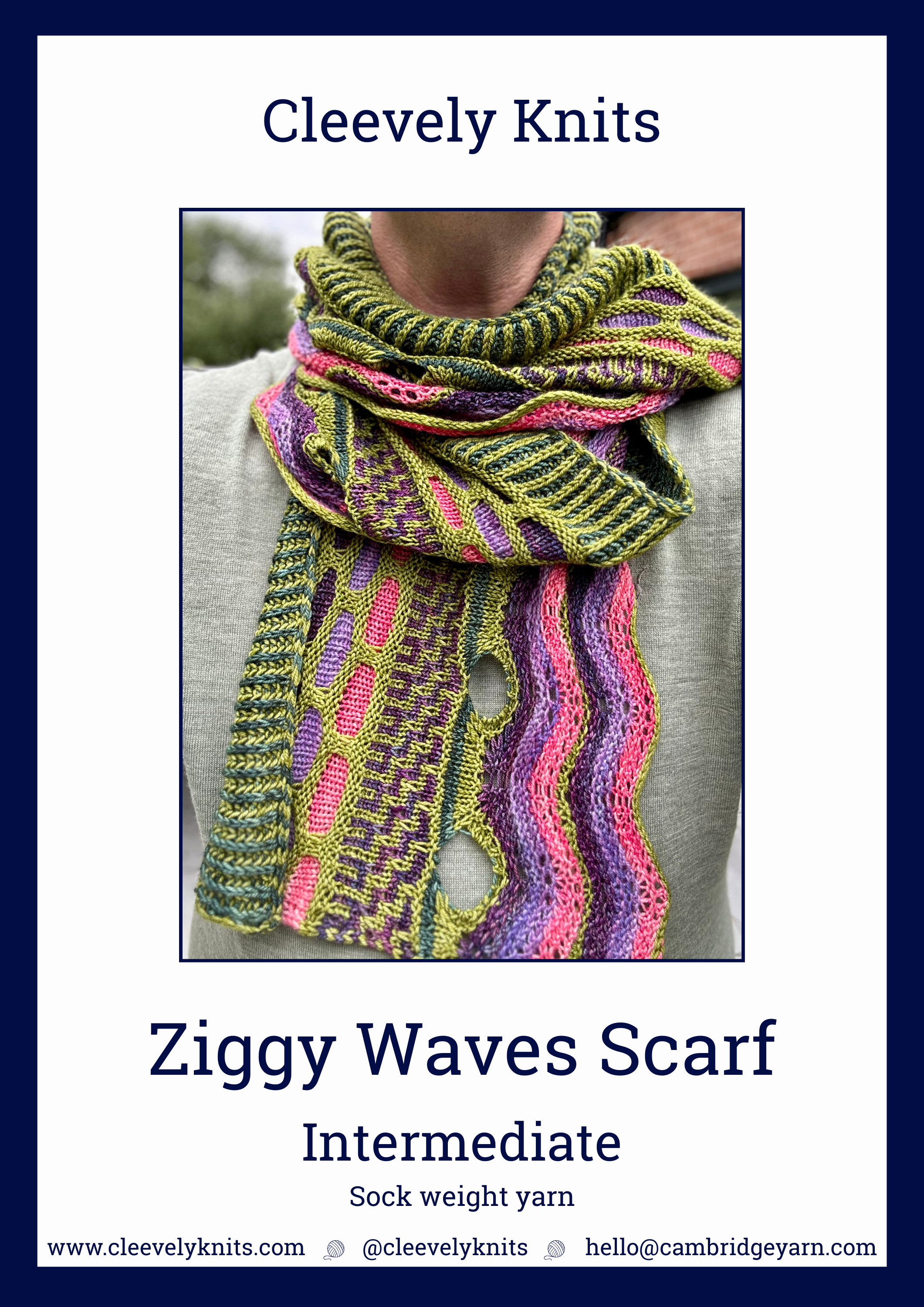Ziggy Waves Scarf